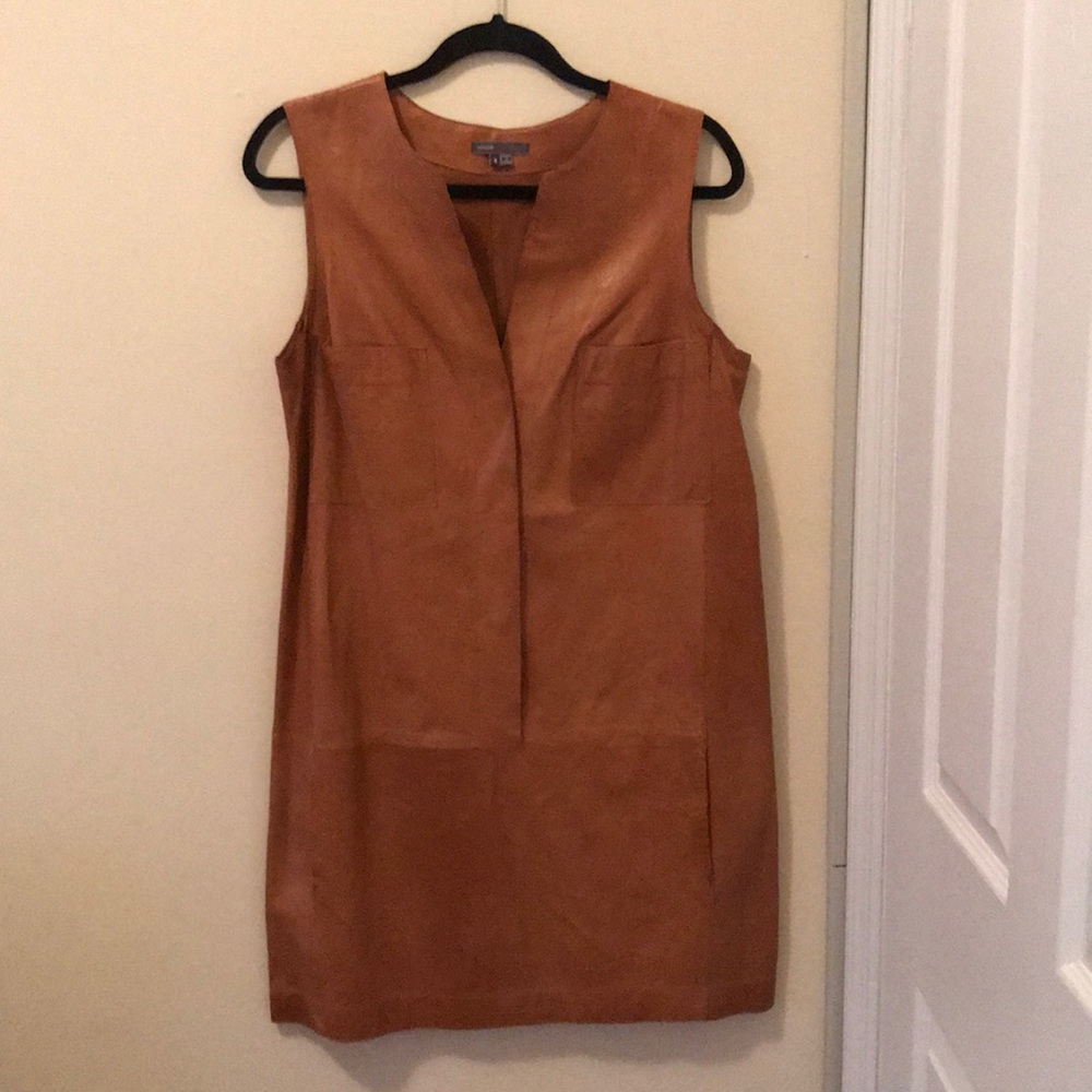 Leather dress